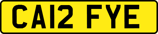 CA12FYE