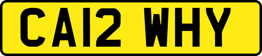 CA12WHY