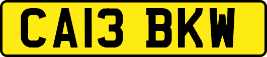 CA13BKW