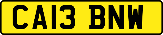 CA13BNW