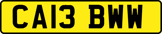 CA13BWW