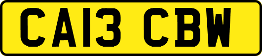 CA13CBW