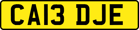 CA13DJE