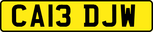 CA13DJW