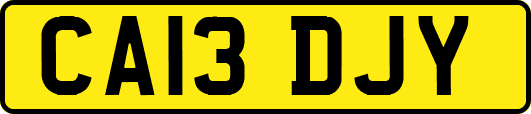 CA13DJY