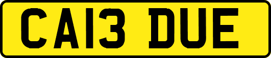 CA13DUE