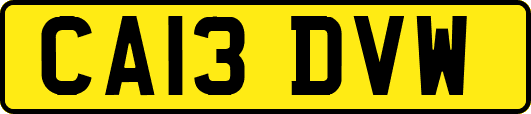 CA13DVW