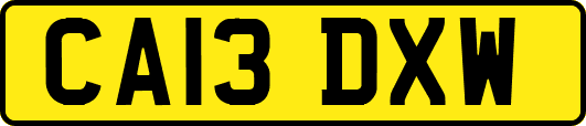 CA13DXW