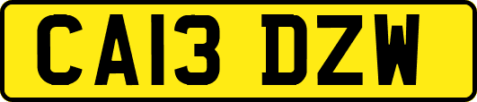 CA13DZW