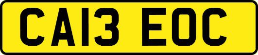 CA13EOC