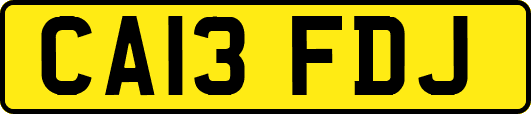 CA13FDJ
