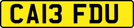 CA13FDU