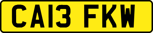 CA13FKW