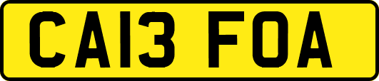 CA13FOA