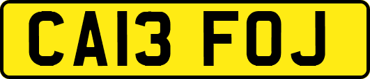CA13FOJ