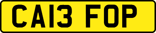 CA13FOP