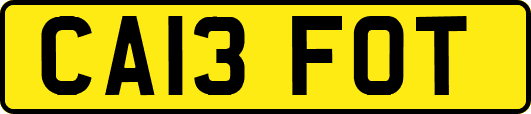 CA13FOT