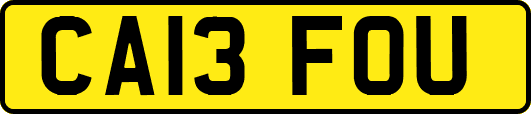 CA13FOU