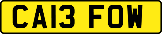 CA13FOW