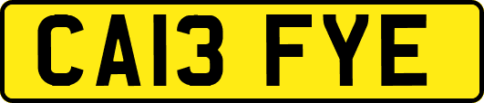 CA13FYE