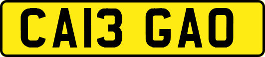 CA13GAO