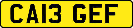 CA13GEF