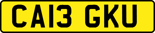 CA13GKU