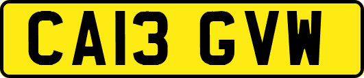 CA13GVW