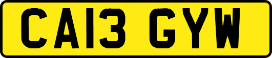 CA13GYW