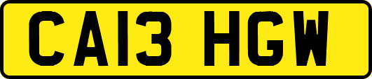 CA13HGW