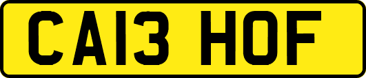 CA13HOF