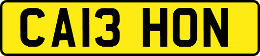 CA13HON