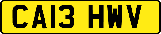 CA13HWV