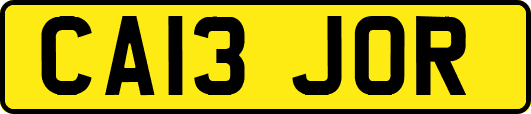 CA13JOR