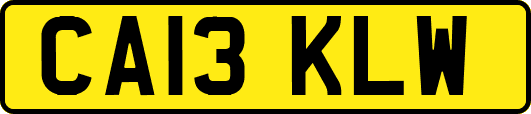 CA13KLW