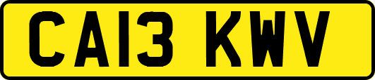 CA13KWV
