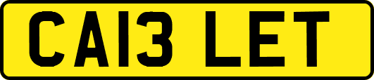 CA13LET