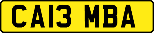 CA13MBA