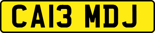 CA13MDJ