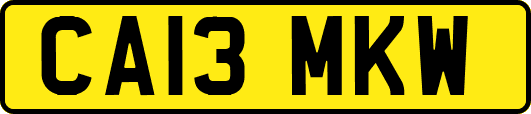 CA13MKW