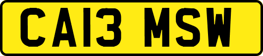 CA13MSW
