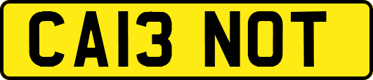 CA13NOT