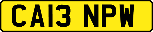 CA13NPW