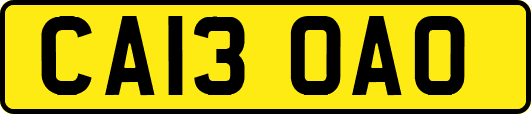 CA13OAO