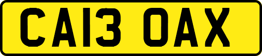 CA13OAX