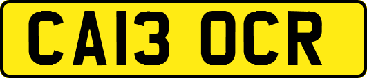 CA13OCR