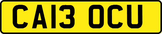 CA13OCU