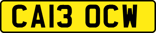 CA13OCW