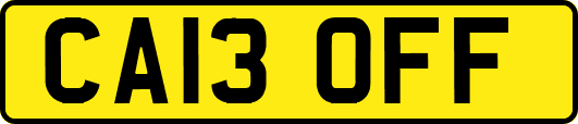 CA13OFF