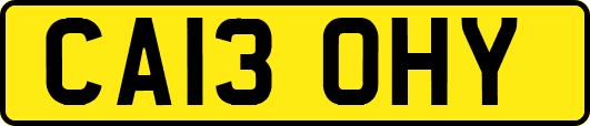 CA13OHY
